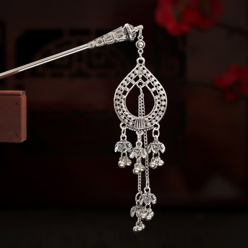 Kropla wody Konwalia Kwiaty Frędzle Pewność Spinka Do Włosów