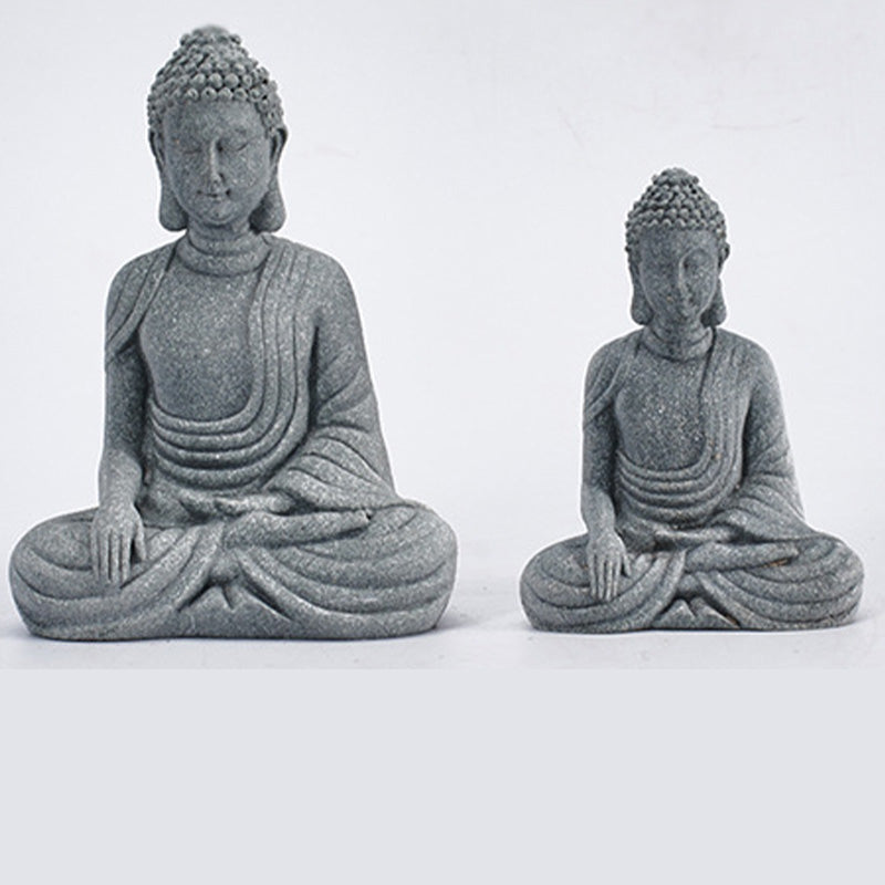 Buddha Stones Siedząca Medytacja Budda Błogosławieństwo Współczucie Dekoracja