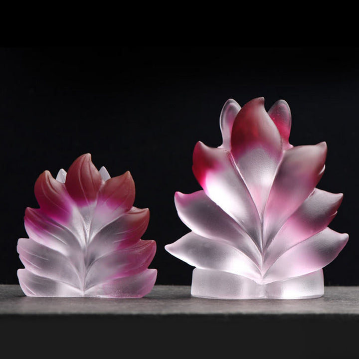 Buddha Stones Mały Dziewięcioogonowy Lis Sukces Siła Domowa Figurka Dekoracja