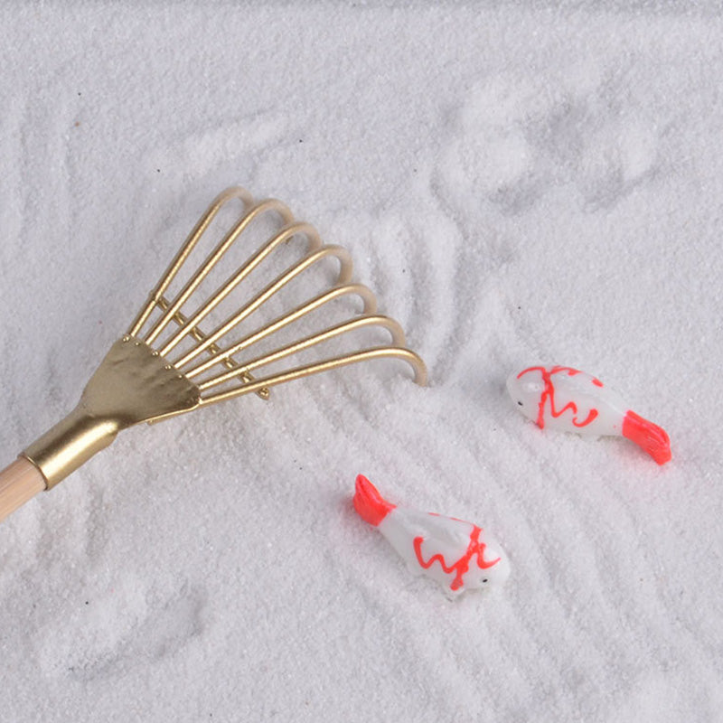 Buddha Stones Koi Mały Most Spokój Medytacja Ogród Zen Dekoracja