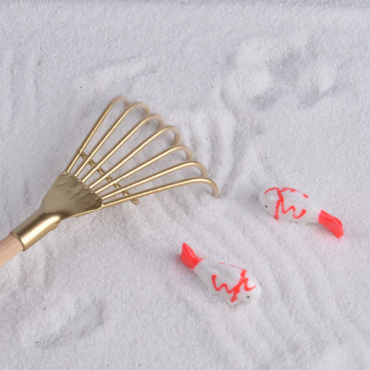 Buddha Stones Koi Mały Most Spokój Medytacja Ogród Zen Dekoracja