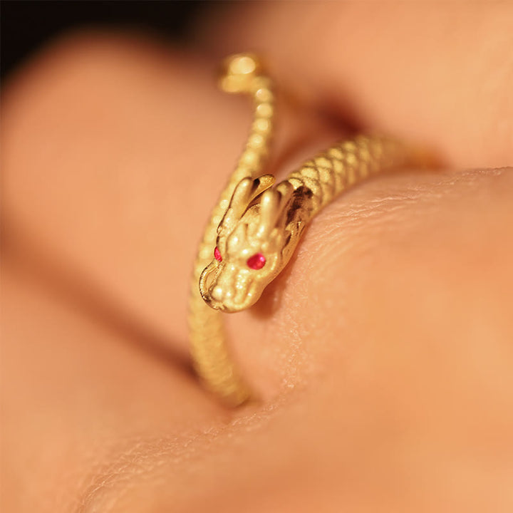 Buddha Stones 925 Srebro Sterling Vintage Rok Smoka Szczęście Ochrona Siła Regulowany Pierścień - image 6