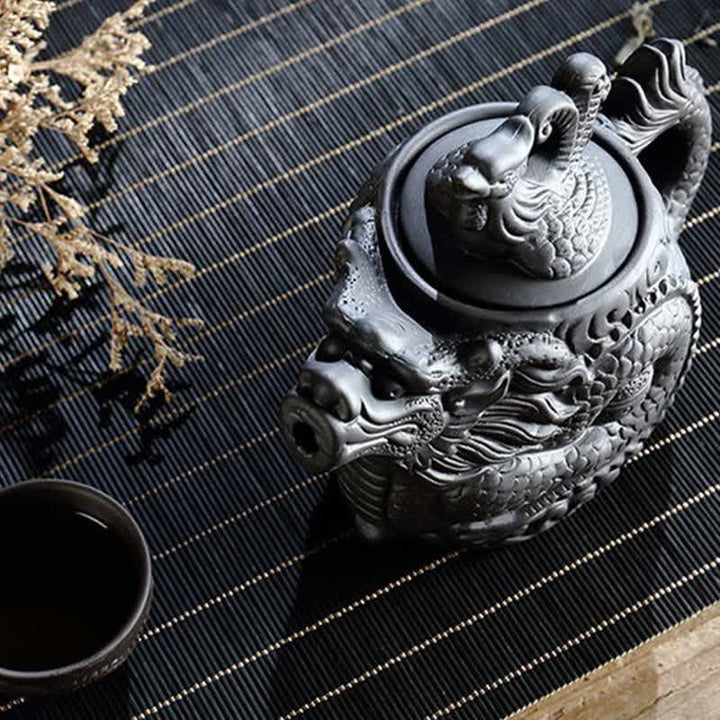 Ceramiczny czajniczek Vintage Dragon Phoenix
