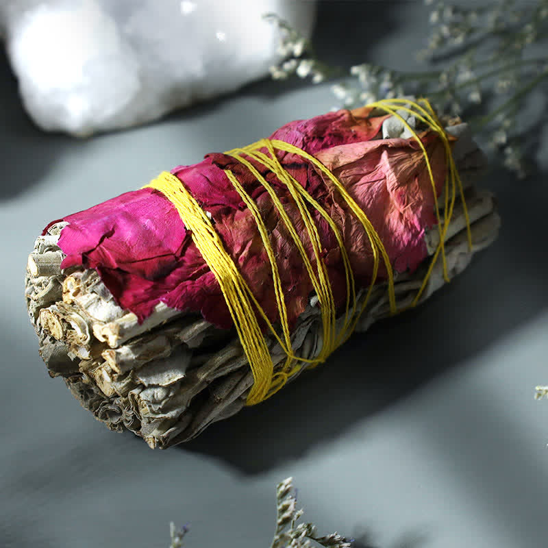 Buddha Stones Czerwona Róża Niezapominajka Kolorowa Stokrotka Pałeczki do kadzenia do domowego oczyszczania Kadzidło Uzdrawiające Medytacja Pałeczki do kadzenia Rytuały