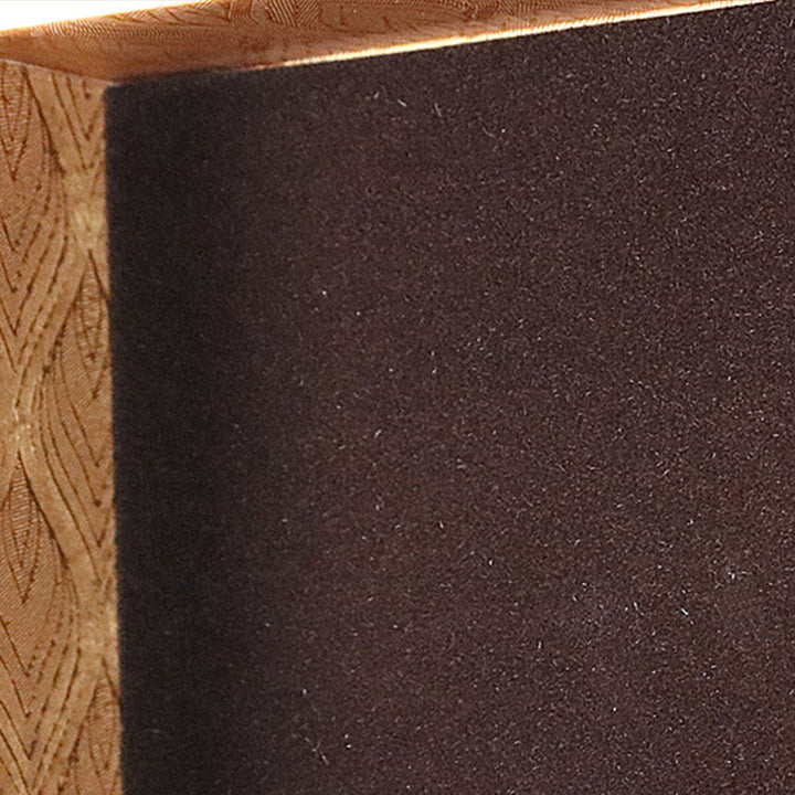 Pudełko na biżuterię w stylu retro z wzorem piór