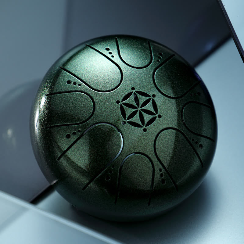 Buddha Stones , dźwięk uzdrawiający, medytacja, joga, zestaw perkusyjny, 8 nut, 5 cali, z torbą transportową