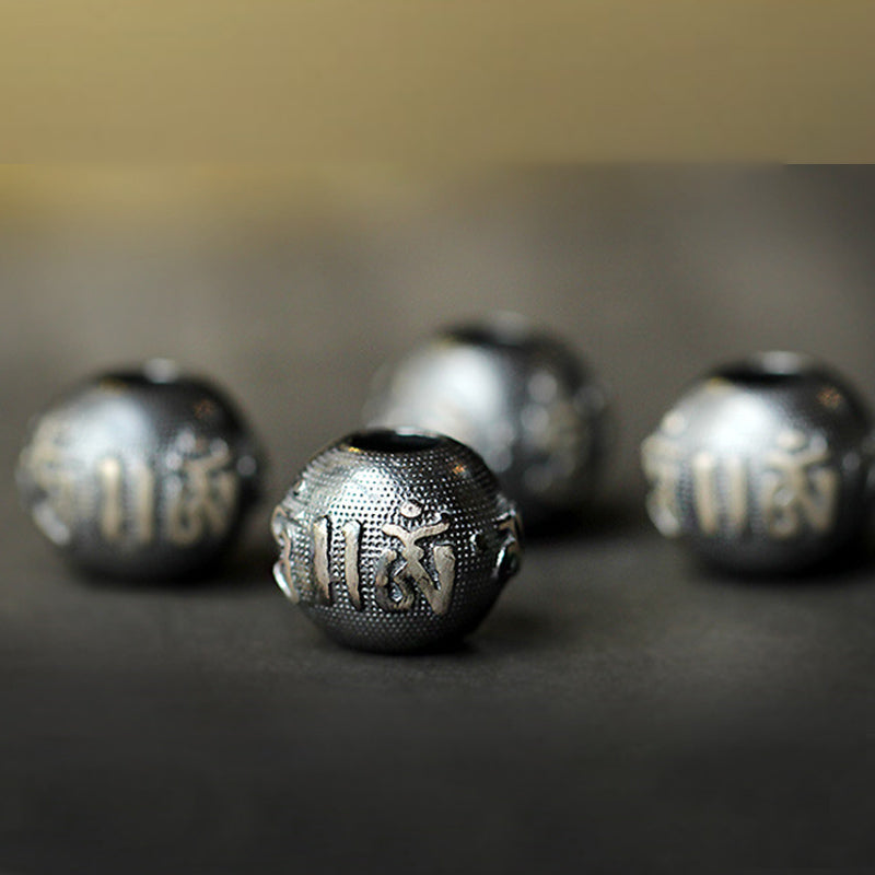 Buddha Stones Chiński Zodiak Natal Budda Obsydian Oczyszczająca Bransoletka