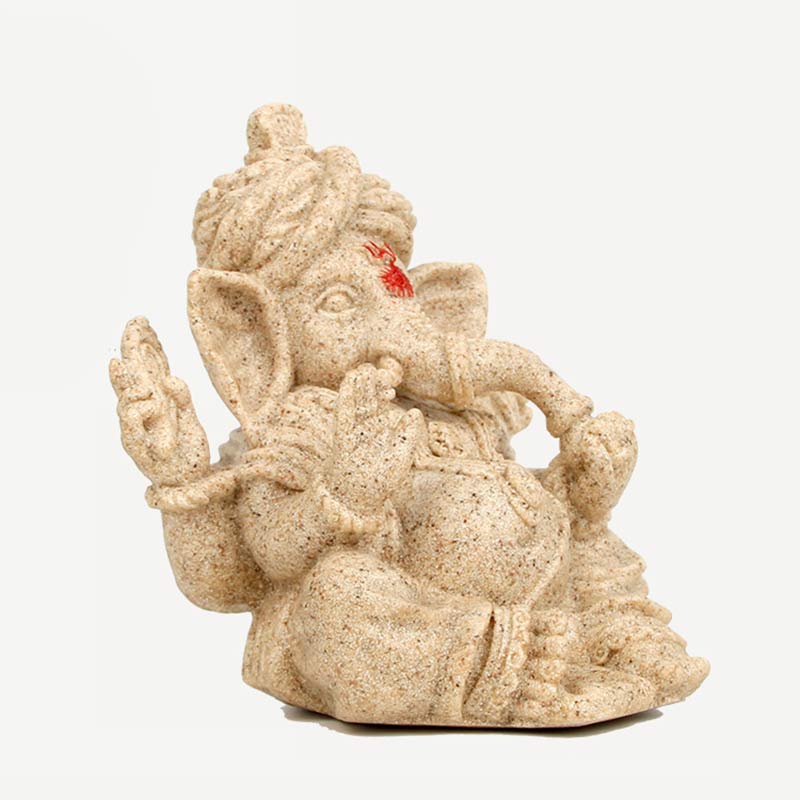 Ganesh Ganpati Słonia Statua Transformacja Dekoracja Domu