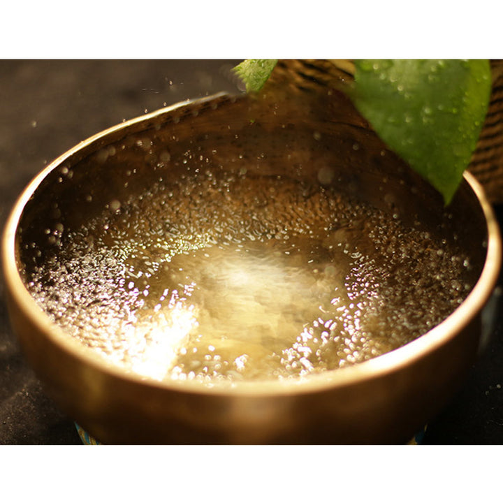 Buddha Stones Tybetańskie ręcznie robione do uzdrawiania i medytacji Zestaw mis śpiewających o pozytywnej energii