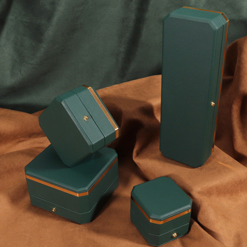 Pudełko do przechowywania biżuterii z Buddha Stones , skórzane pudełko prezentowe PU - image 4