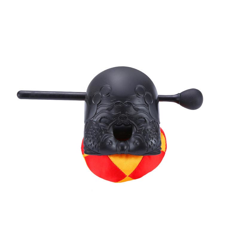 Wzór ryby Koi Mindfulness Buddyjska świątynia Mokugyo Drewniany bęben na ryby