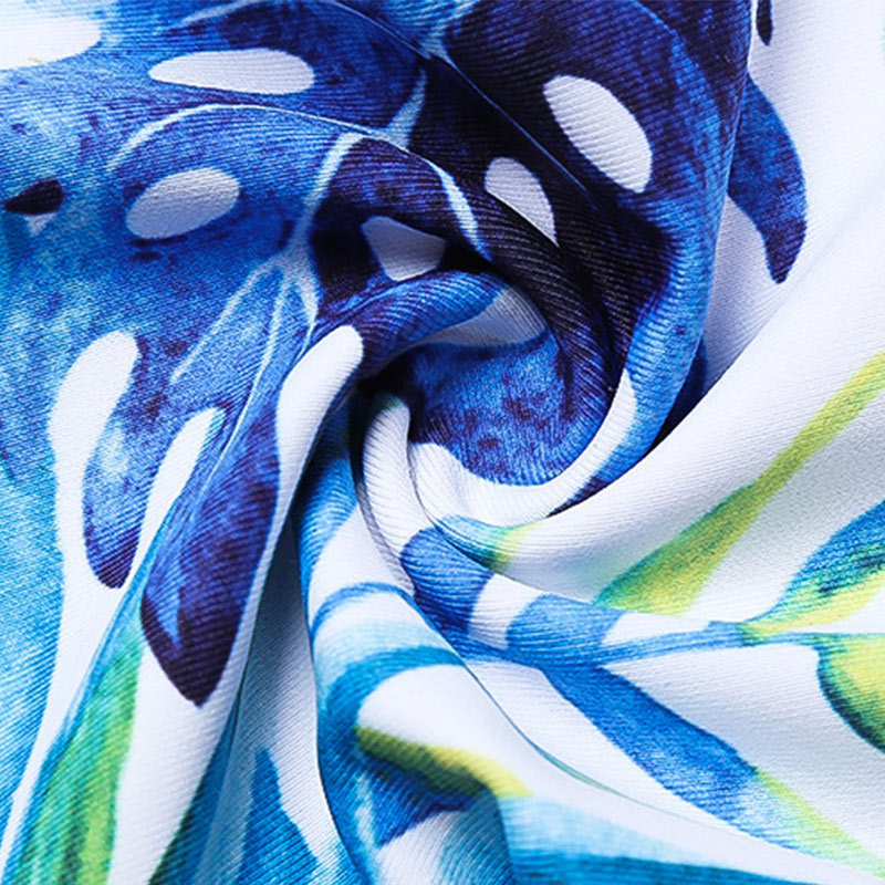 Buddha Stones 2 szt. Słonecznikowe kwiaty liście nadruk spodnie sportowe fitness joga damskie zestawy do jogi - image 16