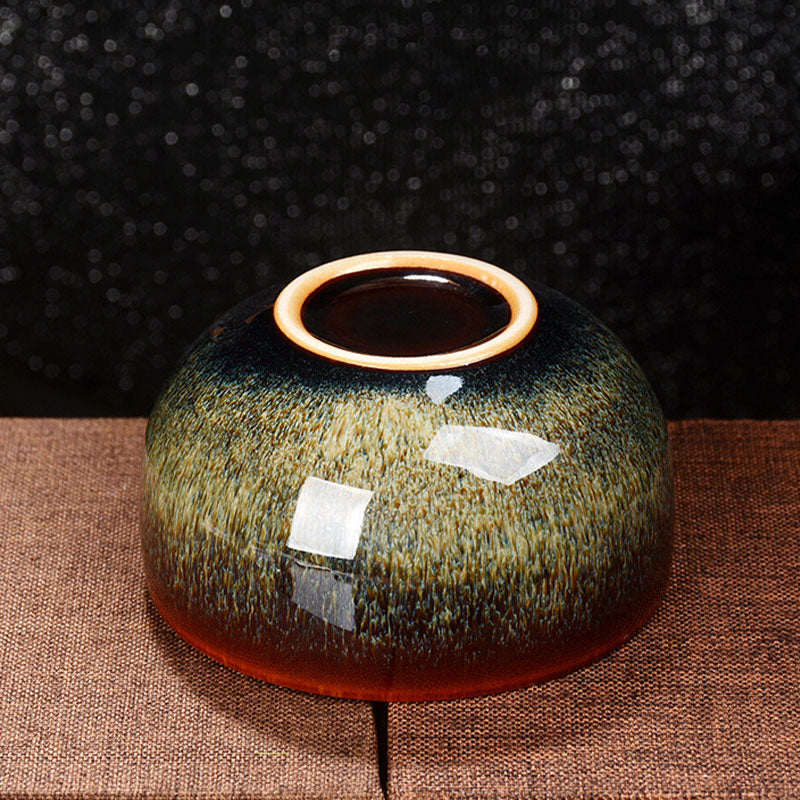 Buddha Stones Lotos Smok Feniks Ryba Koi Chiński Jianzhan Ceramiczny Filiżanka Kung Fu Filiżanka do herbaty 110ml