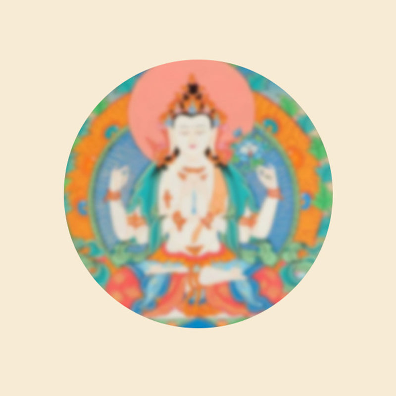 Buddha Stones ręcznie robione wielokolorowe tybetańskie Om Mani Padme Hum Ruyi pomyślna bransoletka pleciona