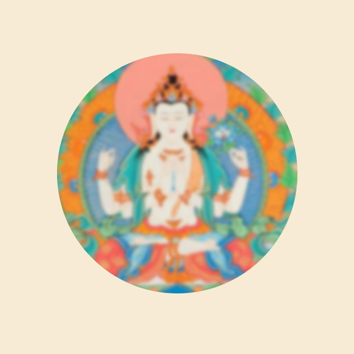 Buddha Stones ręcznie robione wielokolorowe tybetańskie Om Mani Padme Hum Ruyi pomyślna bransoletka pleciona