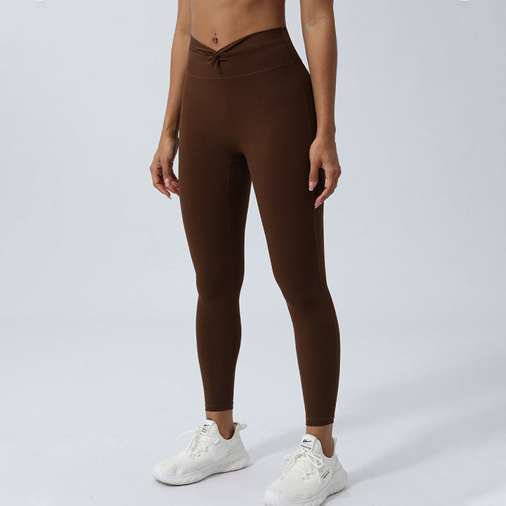 Buddha Stones Kobiety Trening Długi Rękaw Krzyżowy Top Bez Pleców Tee Legginsy Sport Fitness Joga Strój - image 44