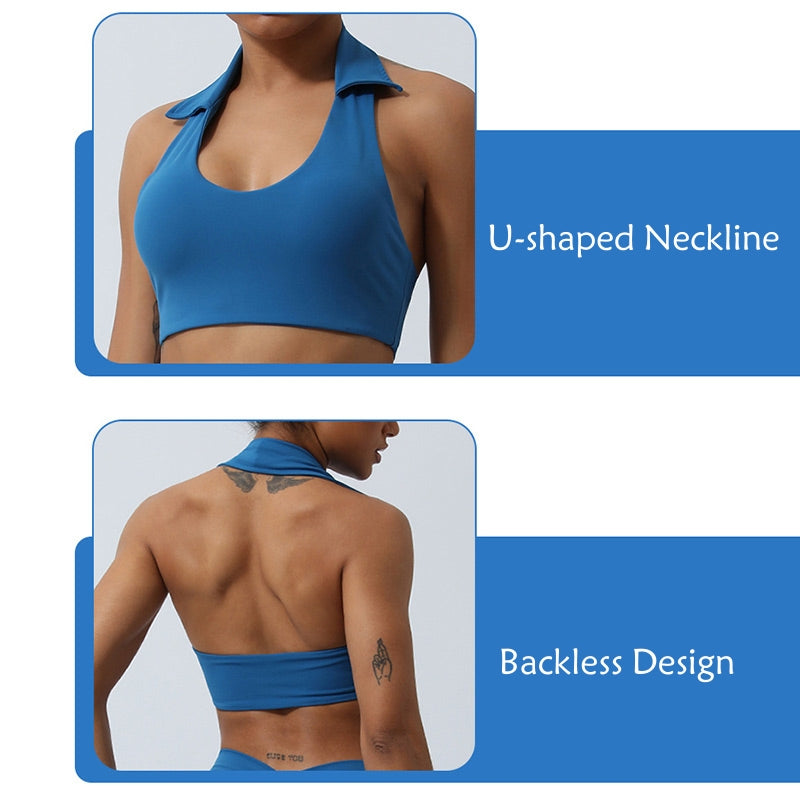 Buddha Stones 2 szt. trening bez rękawów top z odkrytym plecami spodenki rozkloszowane spodnie sportowy fitness joga strój zestaw - image 5