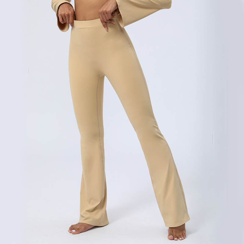 Buddha Stones Długi rękaw Biustonosz z odkrytymi plecami i ramiączkami Spodnie rozszerzane Fitness Joga Strój - image 19