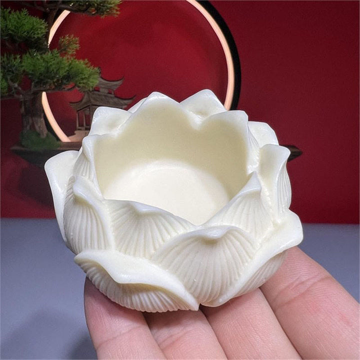 Buddha Stones Mini kość słoniowa owoce Tathagata budda lotos Kwan Yin Avalokitesvara Manjusri Samantabhadra spokój dekoracja biurka