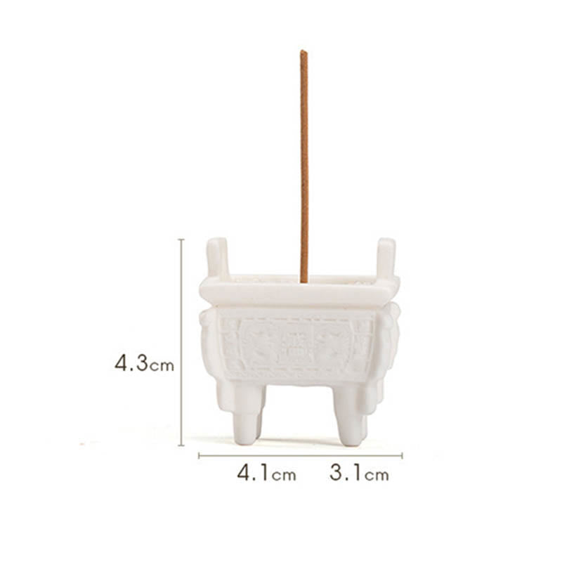 Buddha Stones , Dobrobyt Smoka, Podwójne Uszy Lwa, Wzór Uzdrawiający, Ceramiczny Kadzielnica Dekoracja