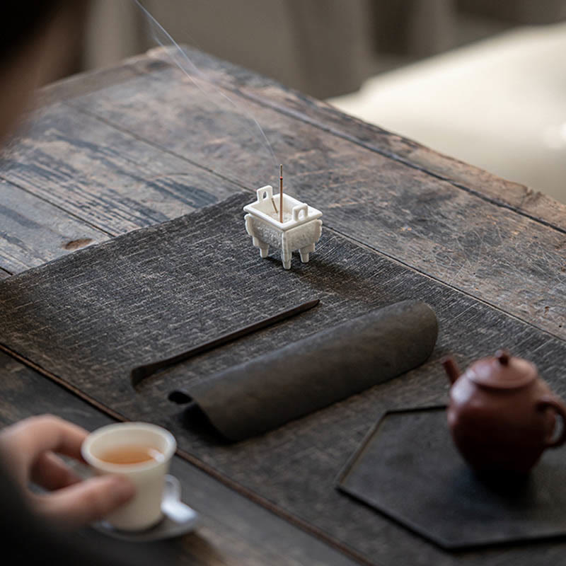 Buddha Stones , Dobrobyt Smoka, Podwójne Uszy Lwa, Wzór Uzdrawiający, Ceramiczny Kadzielnica Dekoracja