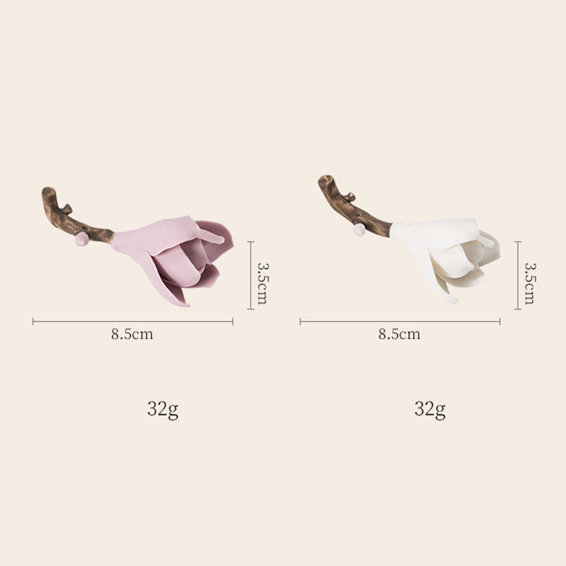 Buddha Stones Gardenia Kwiat Wzór Ceramiczny Uzdrawiający Kadzielnica Dekoracja