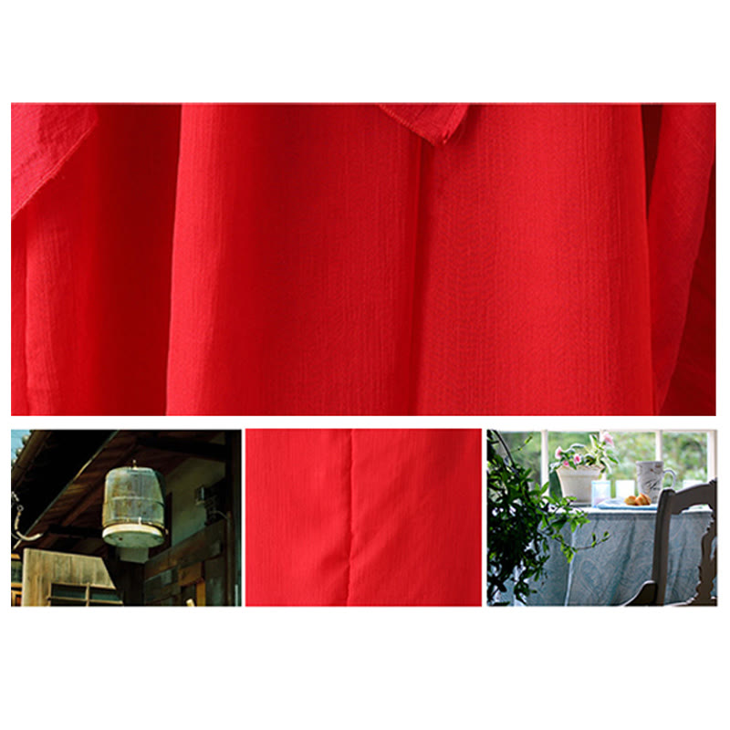 Buddha Stones Sukienka Tunika z Dekoltem w Serek Szerokie Spodnie Medytacja Zen Praktyka Taniec Ubrania - image 20