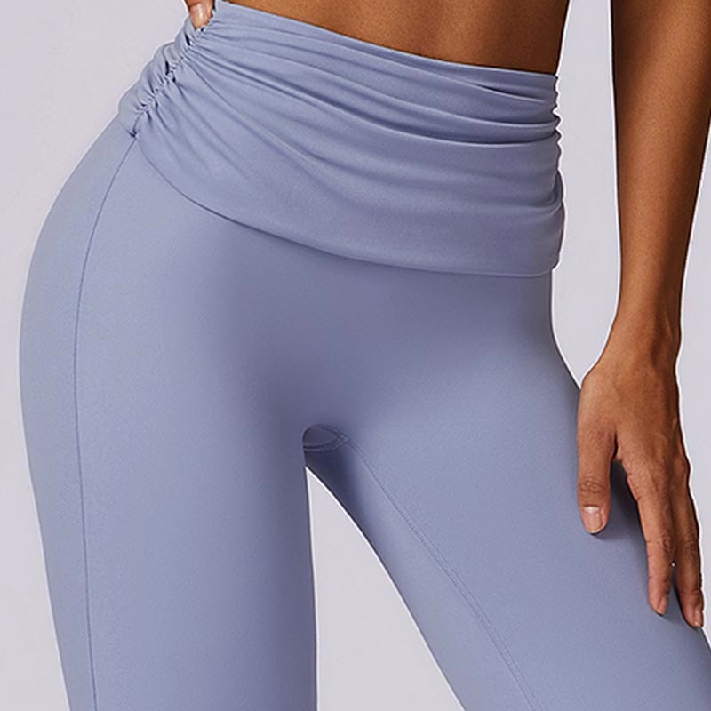 Buddha Stones Bez rękawów Bez pleców Pasek Tank Top Biustonosz Rozkloszowane Spodnie Sport Fitness Joga - image 24