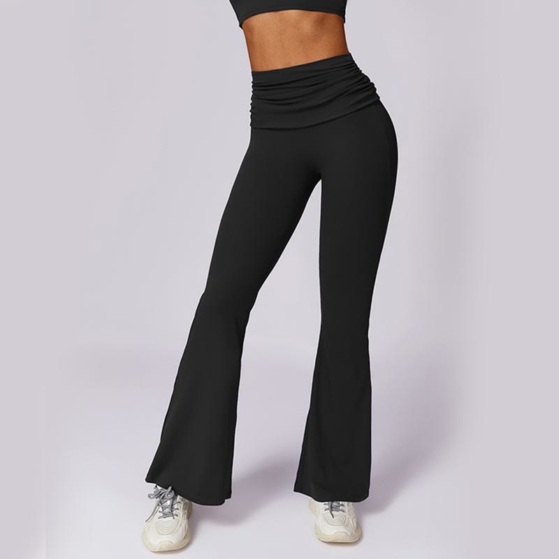 Buddha Stones Bez rękawów Bez pleców Pasek Tank Top Biustonosz Rozkloszowane Spodnie Sport Fitness Joga - image 36