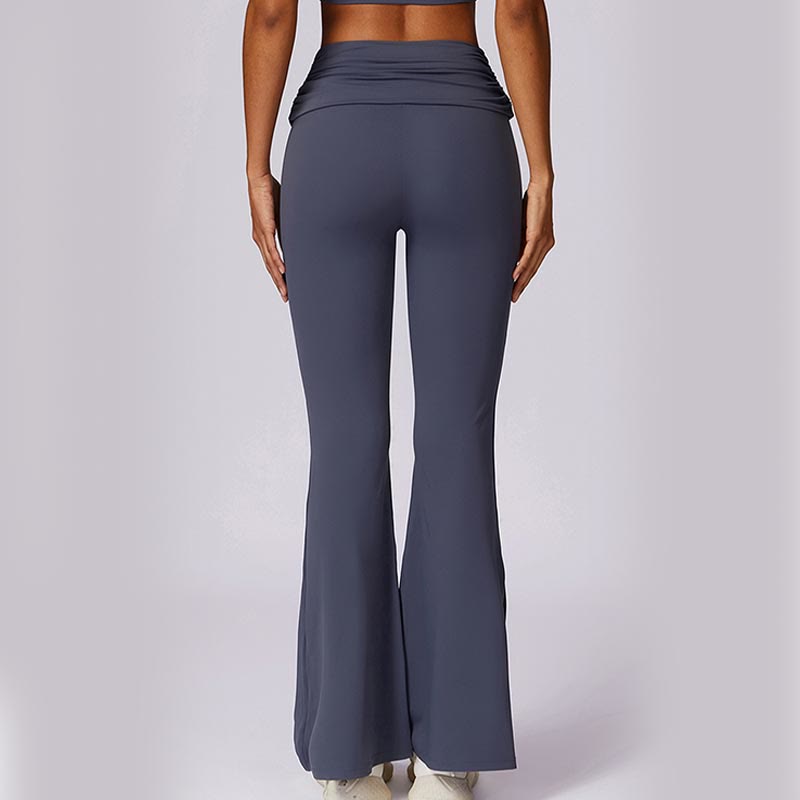 Buddha Stones Bez rękawów Bez pleców Pasek Tank Top Biustonosz Rozkloszowane Spodnie Sport Fitness Joga - image 49