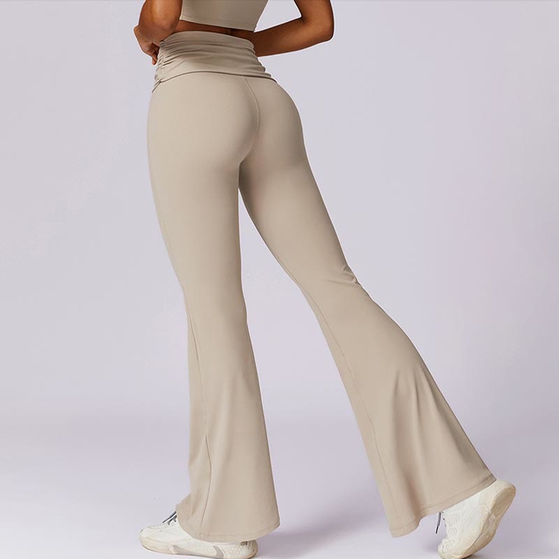 Buddha Stones Bez rękawów Bez pleców Pasek Tank Top Biustonosz Rozkloszowane Spodnie Sport Fitness Joga - image 59