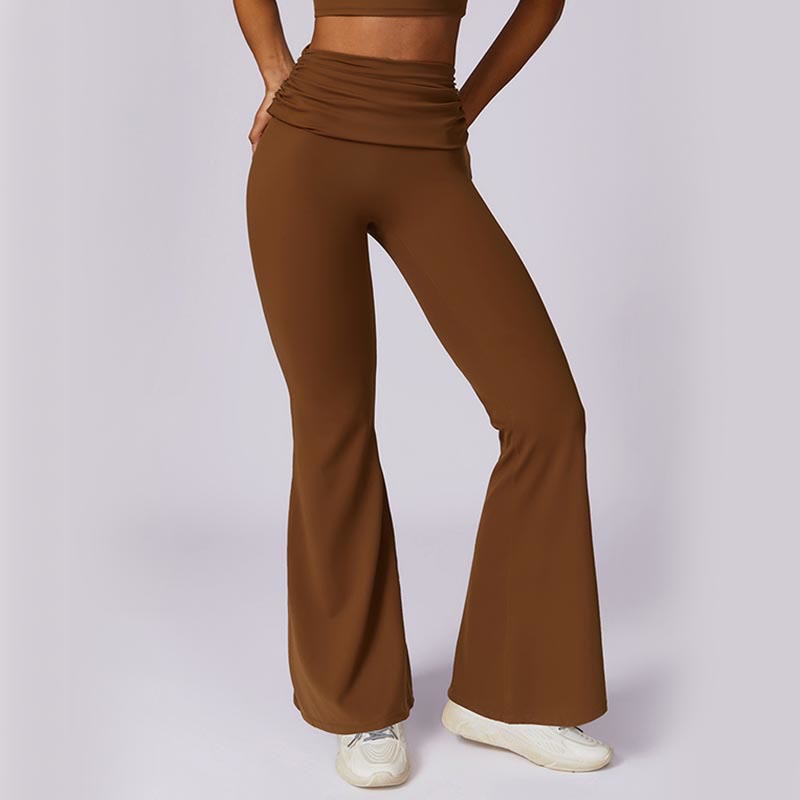 Buddha Stones Bez rękawów Bez pleców Pasek Tank Top Biustonosz Rozkloszowane Spodnie Sport Fitness Joga - image 70