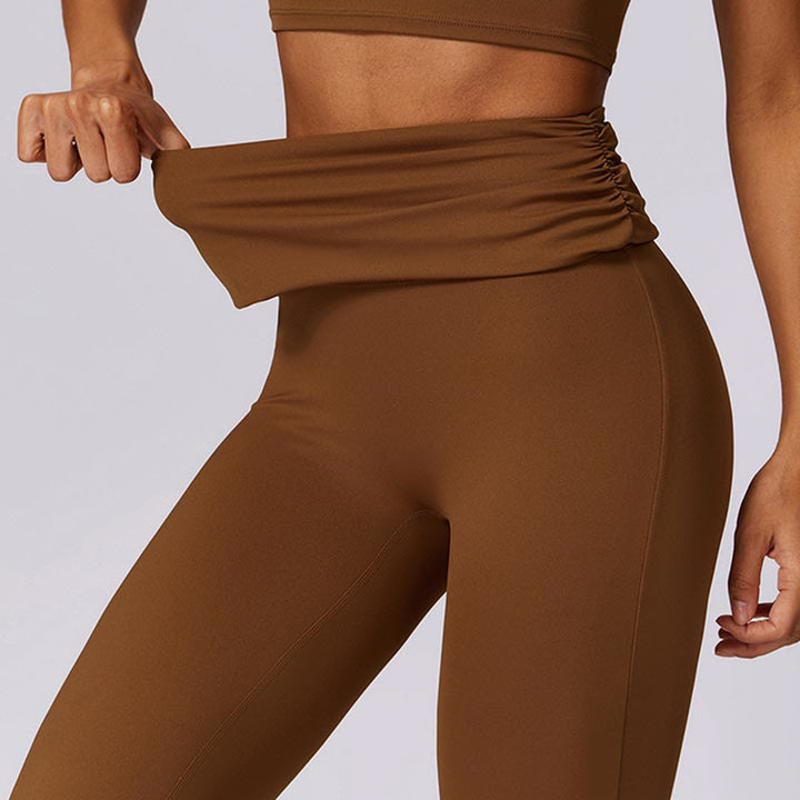 Buddha Stones Bez rękawów Bez pleców Pasek Tank Top Biustonosz Rozkloszowane Spodnie Sport Fitness Joga - image 73