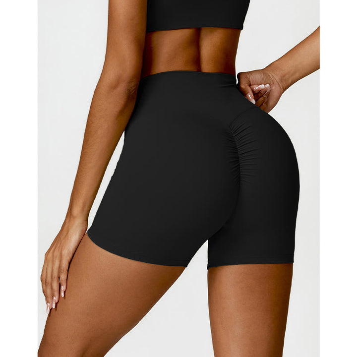 Buddha Stones Sportowy biustonosz do jogi bez pleców z krótkim rękawem - image 10