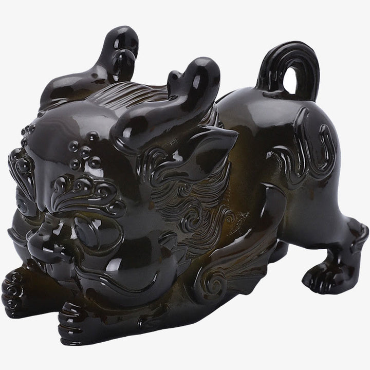 Buddha Stones Zmieniające Kolor Małe PiXiu Sztabki Żywicy Herbata Zwierzę Domowe Bogactwo Figurka Dekoracja