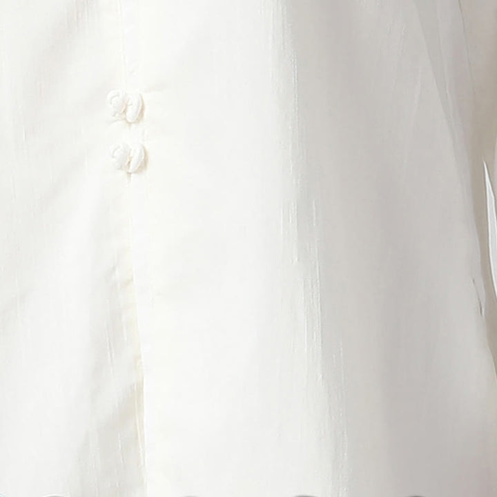 Buddha Stones Białe Żurawie Morze Bawełna Len Medytacja Modlitwa Duchowy Zen Tai Chi Qigong Praktyka Odzież Zestaw