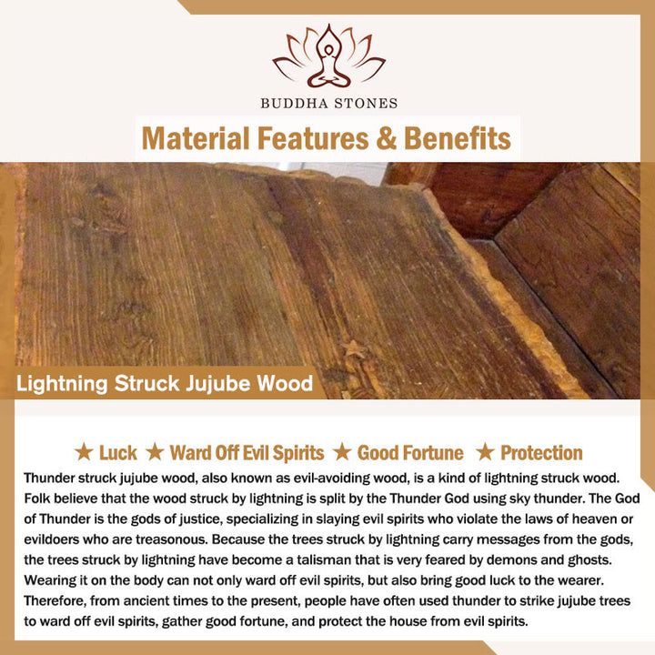 Buddha Stones Uderzony Piorunem Jujube Drewno Yin Yang Bagua Taoistyczny Taboo Symbol Pisma Świętego Grawerowana Bransoletka Szczęścia