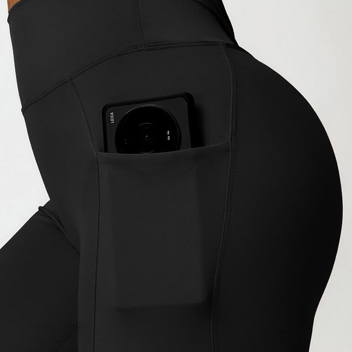 Buddha Stones Jednokolorowy biustonosz z dekoltem halter Długi rękaw Crop Tank Top Spodnie Sport Fitness Siłownia Joga Stroje