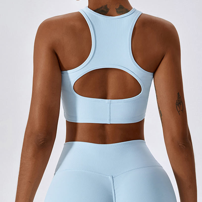 Buddha Stones Bez Rękawów Crop Tank Top Rozkloszowane Spodnie Sport Fitness Joga