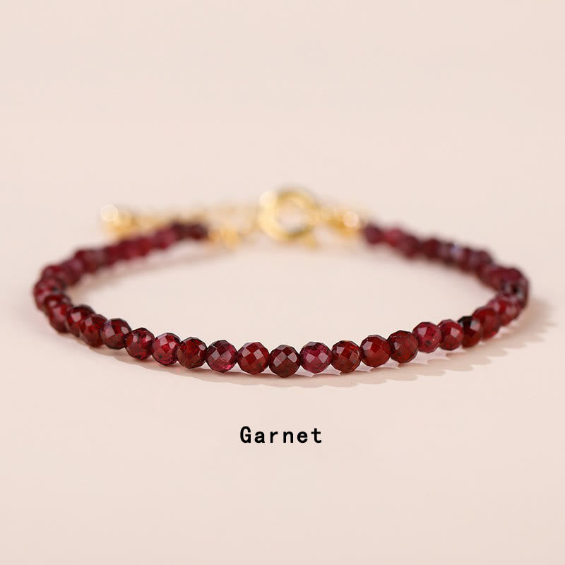 Buddha Stones Kwarc truskawkowy Prehnit Peridot Lazuryt Różowy kryształ Turmalin Uzdrawiająca bransoletka łańcuchowa