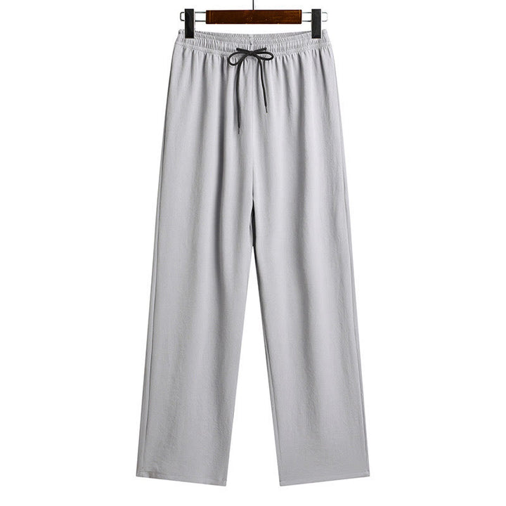 Buddha Stones Fu Charakter Tang Garnitur Hanfu Tradycyjny Mundur Krótki Rękaw Top Spodnie Odzież Męski Zestaw - image 13