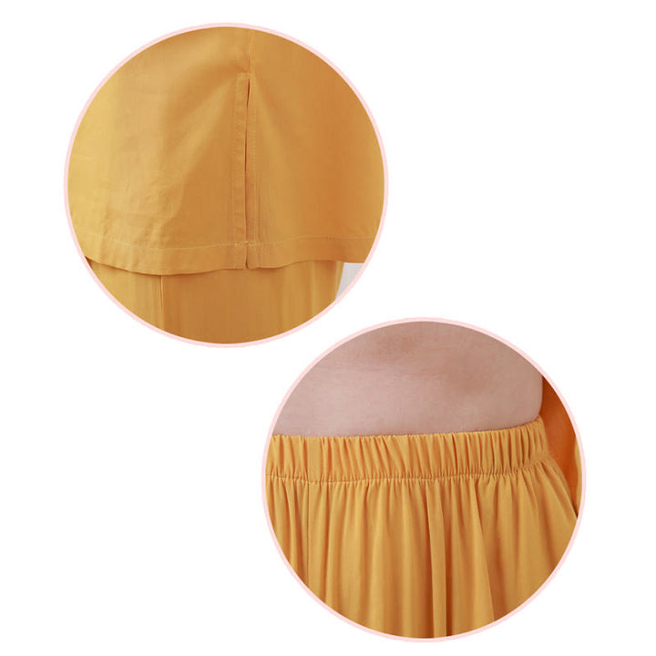 Buddha Stones 2 szt. Koszulka z krótkim rękawem Spodnie Medytacja Zen Tai Chi Bawełna Lniana Odzież Unisex Zestaw