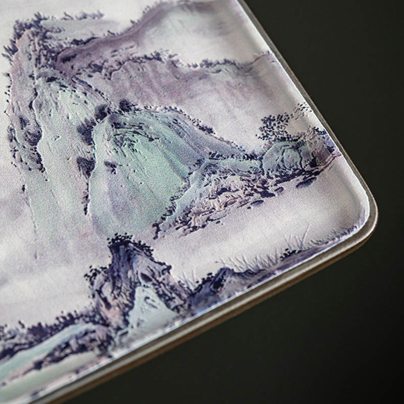 Buddha Stones, Góry, Jezioro, Kwiat, Liść, Uzdrawiająca, Ceramiczna Taca, Patyk, Kadzidło, Dekoracja