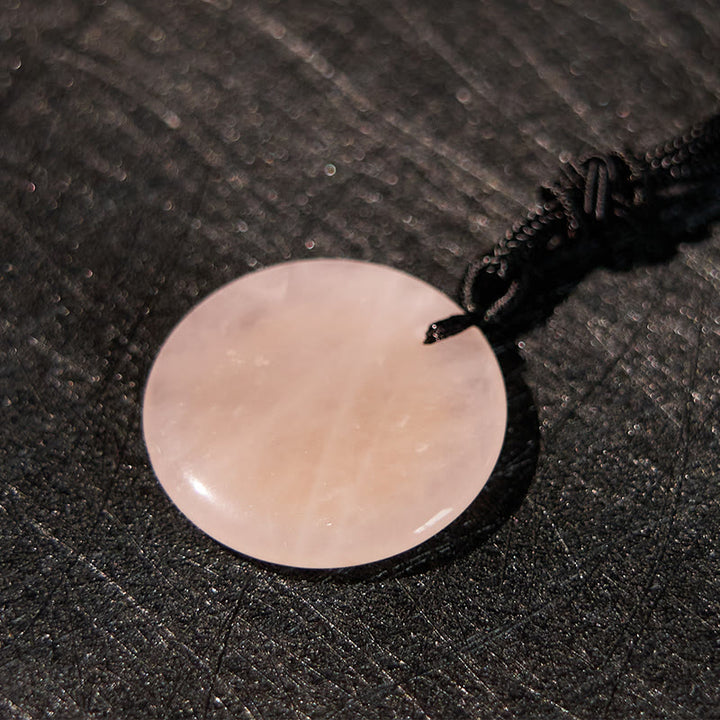 Buddha Stones Różne Kryształy Ametyst Tygrysie Oko Zielony Awenturyn Yin Yang Duchowy Naszyjnik Wisiorek