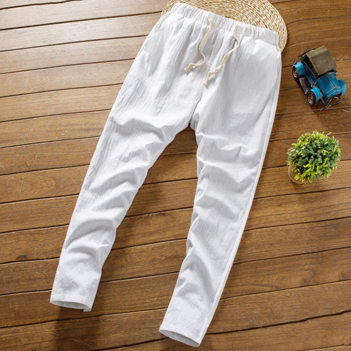 Buddha Stones, 2 sztuki, jednolity kolor, bawełniany T-shirt z krótkim rękawem i spodniami, męski zestaw - image 7