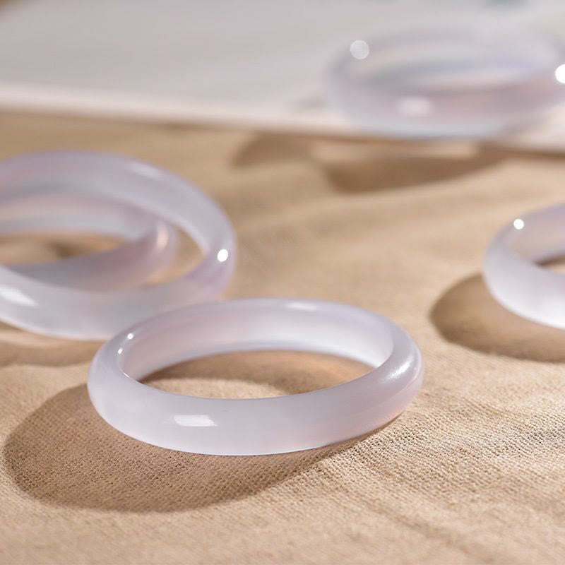 Bransoletka ochronna z naturalnego fioletowego jadeitu z Buddha Stones