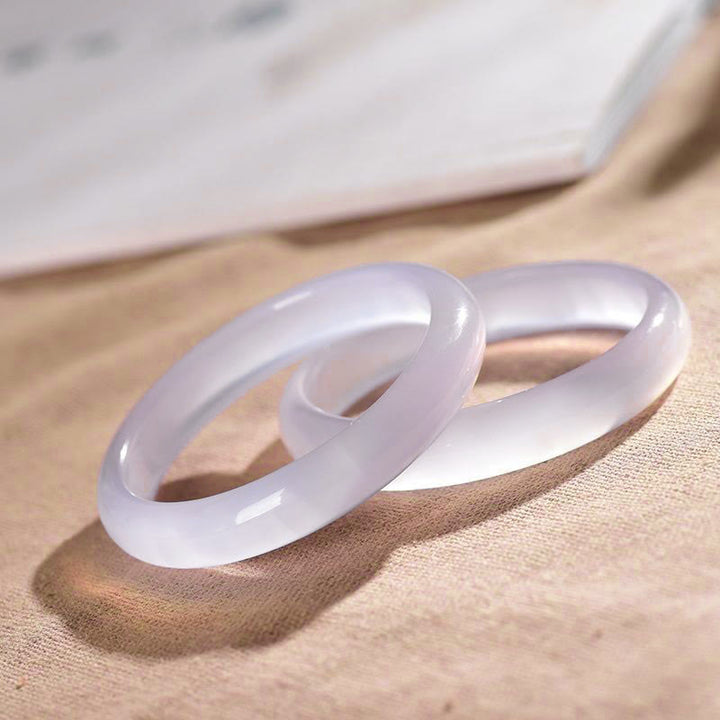 Bransoletka ochronna z naturalnego fioletowego jadeitu z Buddha Stones