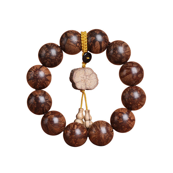 Bransoletka Buddha Stones Plum Blossom Wood Inner Peace