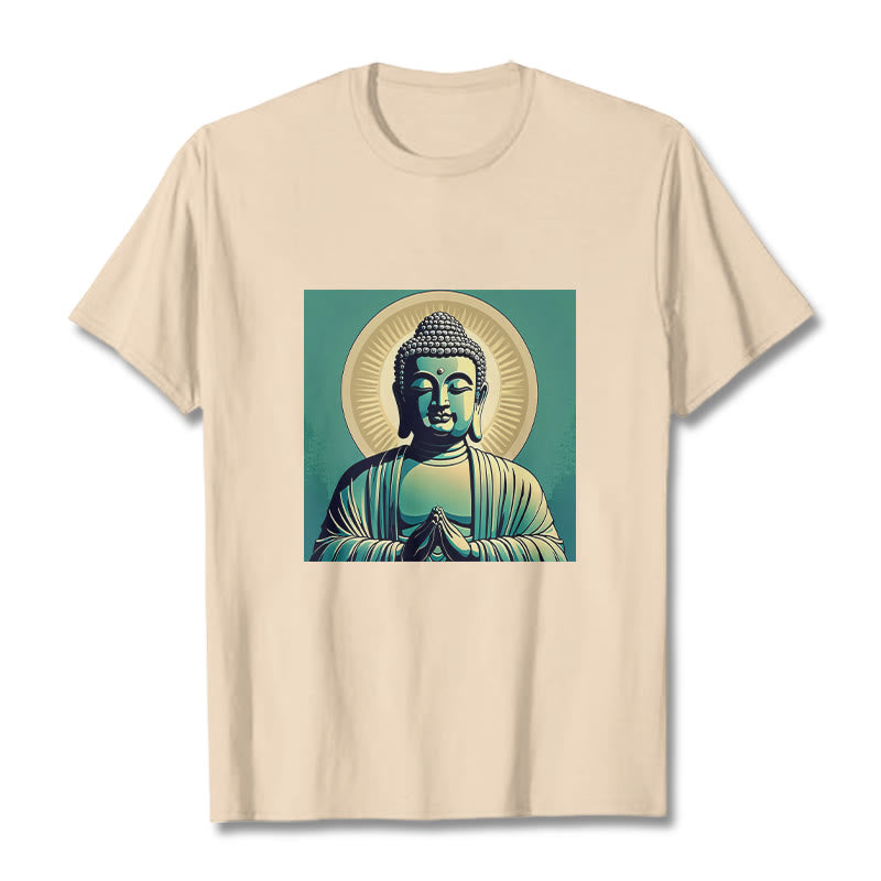 Koszulka z Buddha Stones Aura Zielony Budda - For - 2XL - image 10