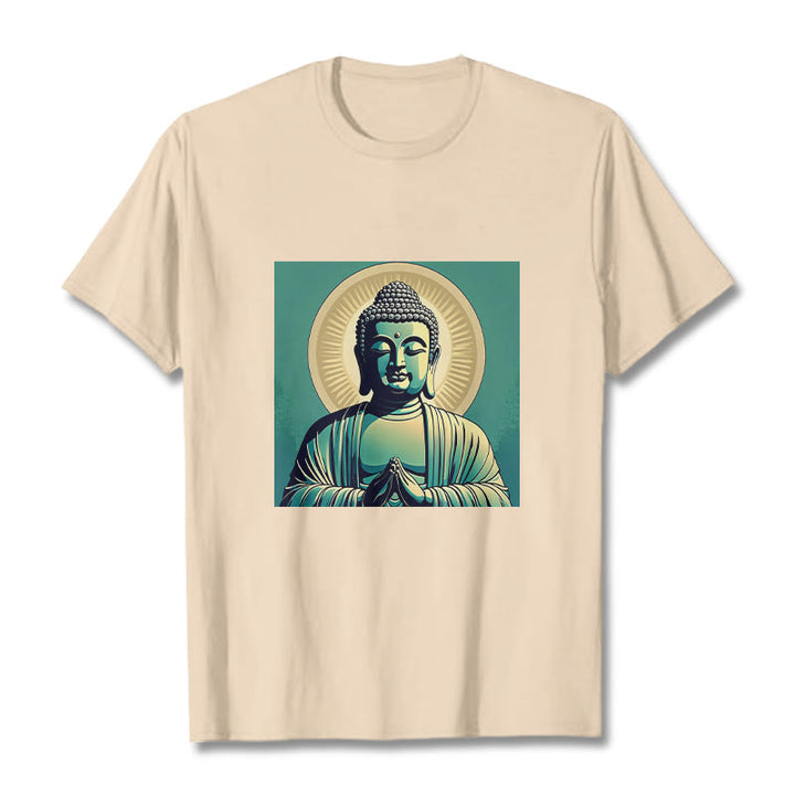 Koszulka z Buddha Stones Aura Zielony Budda - For - 2XL - image 10